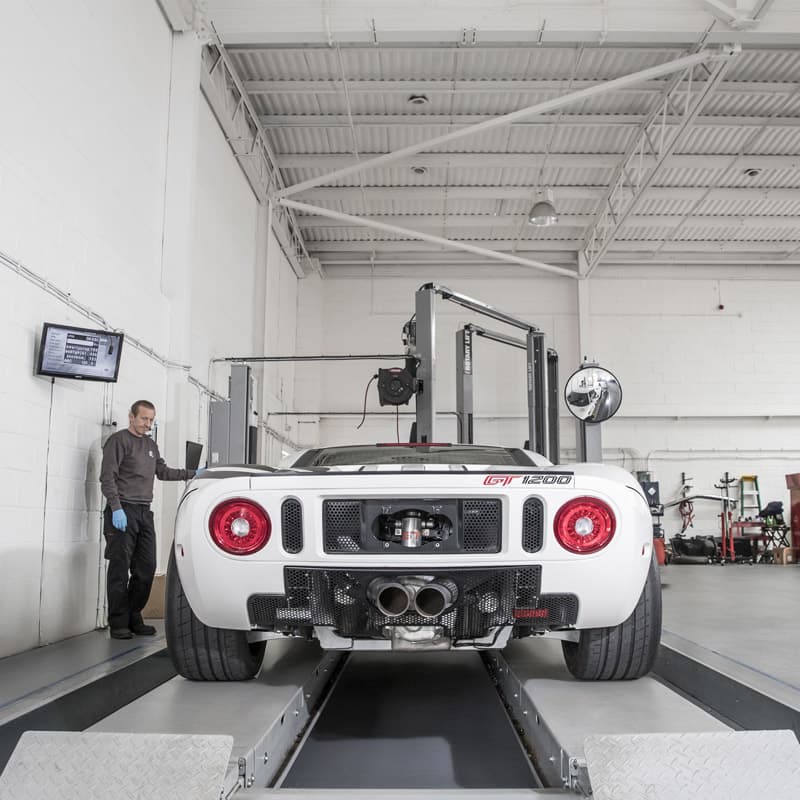 IVA testing process showing vehicle inspection at ShipMyCar