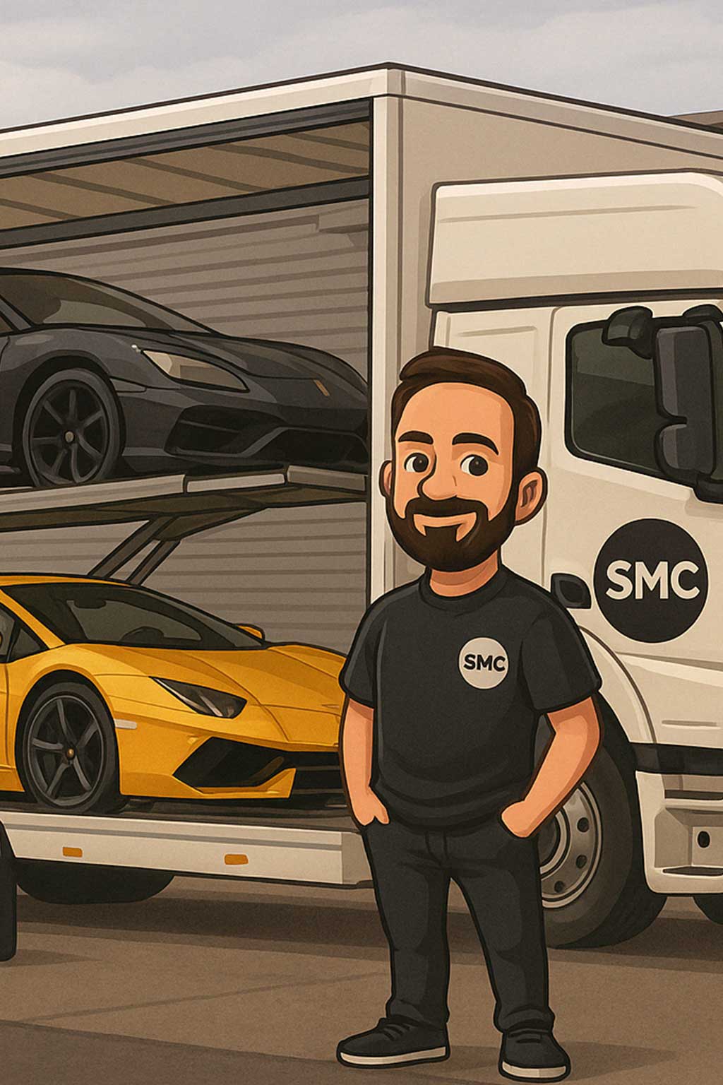 Car Shipping Calculator illustration